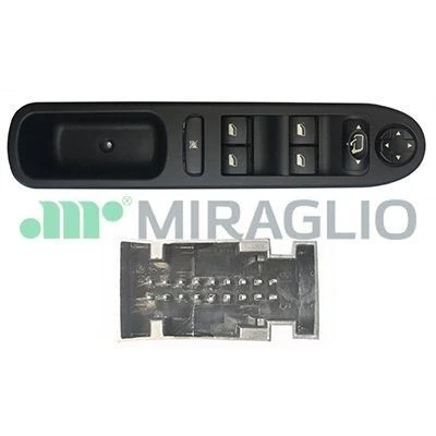 Bilde av MIRAGLIO 121/PGP76001 Bryter, vindusløfter foran venstre PEUGEOT: 207 Hatchback, CC