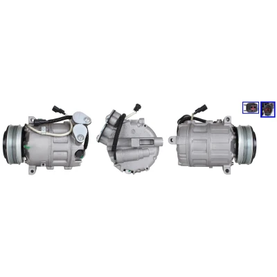 Bilde av LUCAS ACP01214 Kompressor PAG 46 R 134a VOLVO: S80 II, XC90 I