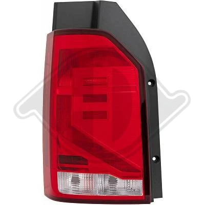 Bilde av DIEDERICHS 2274191 Baklykter venstre LED, W16W med pæreholder VOLKSWAGEN: Transporter 6 Bus,