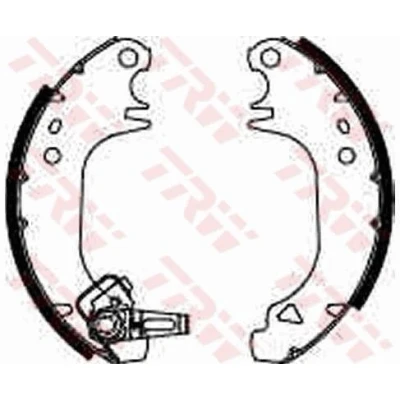 Bilde av TRW GS8322 Bremsesko 180 30 BENDIX PEUGEOT: 309 II Hatchback, 205 I Hatchback