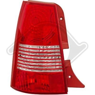 Bilde av DIEDERICHS 6505091 Baklykter venstre P21/5W, PY21W KIA: Picanto I