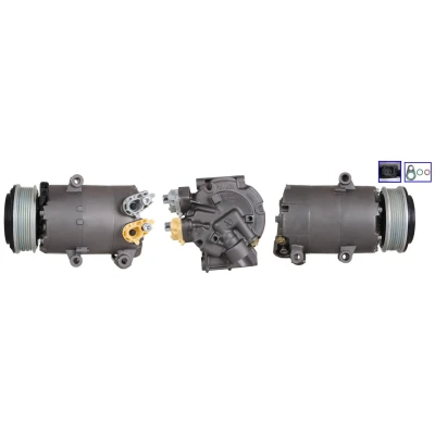 Bilde av LUCAS ACP01407 Kompressor PAG 46 YF R 1234yf med tetning FORD: FOCUS 3 Turnier