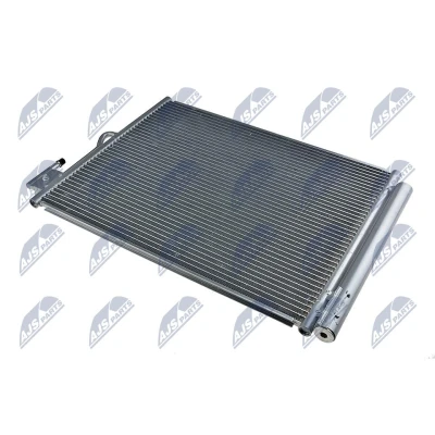 Bilde av Kondensator, klimaanlegg opel meriva b minibus, minivan, van, vauxhall mk ii OE 13331005, 13436107, 1850154