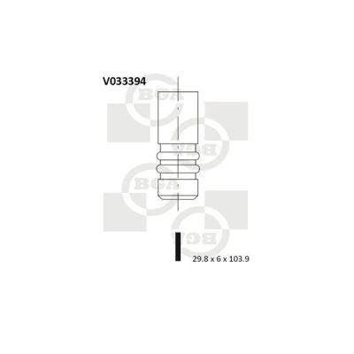 Bilde av Utløpsventil audi, seat, skoda, vw OE 058109611E, 58109611E