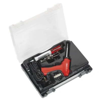 Bilde av SEALEY SD250K Loddebolt elektrisk 30, 100 120 250 3pin UK med tilbehør