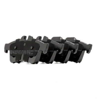 Bilde av ZIMMERMANN 24137.168.1 Bremseklosser Bildet viser leveranseinnholdet FORD: FOCUS 3, 3 Turnier, Transit Connect Mk1 Van, VOLVO: V40 Hatchback