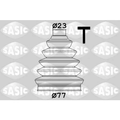 Bilde av SASIC 1900008 Drivakselmansjett hjulside Termoplast CITROËN: Berlingo II Van, II, DS3 Hatchback, PEUGEOT: Partner 208 I Hatchback