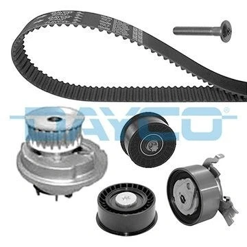 Bilde av DAYCO KTBWP3610 Vannpumpe + Registerreimsett OPEL: Zafira B, Meriva A, Vectra C CC