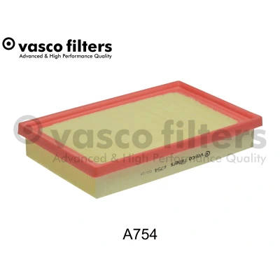 Bilde av DAVID VASCO A754 Luftfilter 40mm 147mm 380mm firkantet Filterinnsats