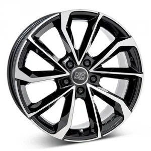 Bilde av MSW 42 Black/Polished 6,5x17 6/130 ET54 B84