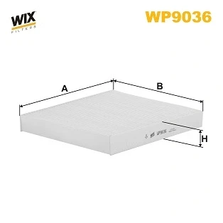 Bilde av Kupéfilter WIX FILTERS WP9036