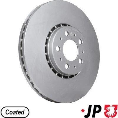 Bilde av JP GROUP 4963101400 Bremseskiver framaksel 328 30 5 utvendig ventilert belagt VOLVO: XC90 I