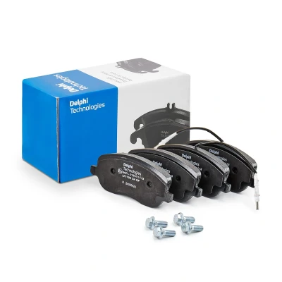 Bilde av Bremseklosser sett, Framaksel, citroën,fiat,lancia,peugeot, 1617258380, 4252.20, 4252.31, 4254.57, 71772213, 77362236, 77363956, 7736444