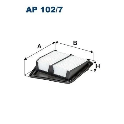 Bilde av FILTRON AP 102/7 Luftfilter 57 210 240 Filterinnsats HONDA: ACCORD 8, 8 Kombi
