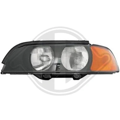 Bilde av DIEDERICHS 1223981 Frontlykter H7, H7/HB3, HB3 oransje med motor for høydejustering hovedlys BMW: 5 Touring, Sedan
