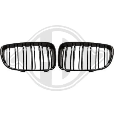 Bilde av DIEDERICHS HD Tuning 1280640 Radiatorgitter svart, glanset BMW: 1 Hatchback
