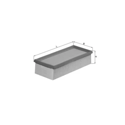 Bilde av MAHLE ORIGINAL LX 1008/1 Luftfilter 62,3 116 249,0 Filterinnsats MITSUBISHI: COLT 6, SMART: Forfour I