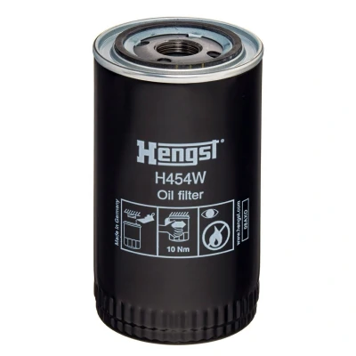 Bilde av HENGST FILTER H454W Oljefilter 1 12 UNF Påskruingsfilter NISSAN: Patrol GR 5 SUV, Hardtop