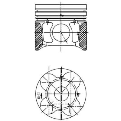 Bilde av Stempel KOLBENSCHMIDT 40179610