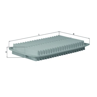 Bilde av MAHLE ORIGINAL LX 1612 Luftfilter 44,0 193 316,0 Filterinnsats LEXUS: RX II, TOYOTA: Camry V Sedan