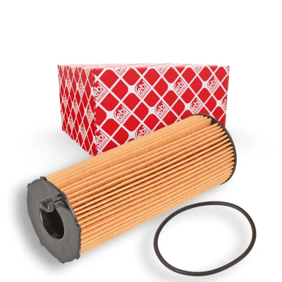 Bilde av FEBI BILSTEIN 172261 Oljefilter med tetningsring Filterinnsats LAND ROVER: Range Rover Sport, 3