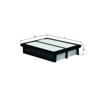 Bilde av MAHLE ORIGINAL LX 2994 Luftfilter 51,5 187 266,0 Filterinnsats HYUNDAI: H 1 Cargo, / Starex MPV, Travel