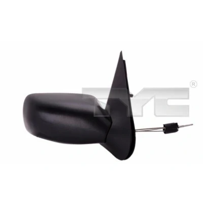 Bilde av Sidespeil Tyc 310 0074 venstre svart innstilling, vire, konveks FORD: FIESTA 4