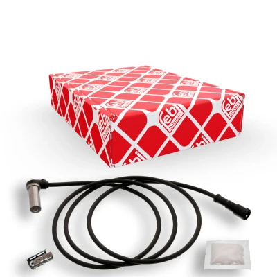 Bilde av FEBI BILSTEIN 40785 ABS Sensor framaksel venstre, venstre bakaksel, høyre, høyre bakaksel med hylse, fett 1200 1680 1780