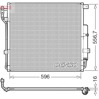 Bilde av Kondensator DENSO DCN14004