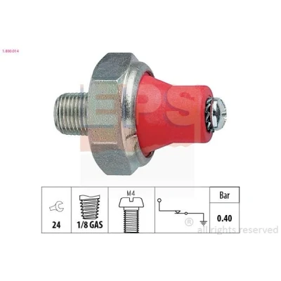 Bilde av EPS 1.800.014 Oljetrykkbryter 1/8 GAS uten kabel Made in Italy OE Equivalent