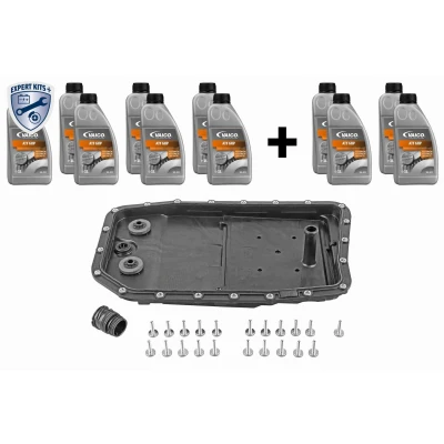 Bilde av VAICO V20 2088 XXL Delesett, oljeskift automatisk girkasse med tetning tetningsring, oljemengde for oljespyling EXPERT KITS + BMW: X5