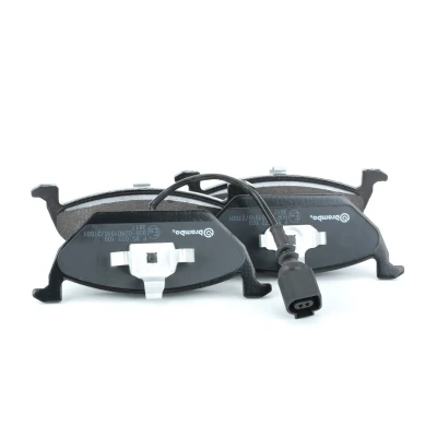 Bilde av BREMBO P 85 072 Bremseklosser inkl. slitasjevarselkontakt med kolbleklips uten tilbehør VOLKSWAGEN: Golf 4 Variant, 5, Caddy 3