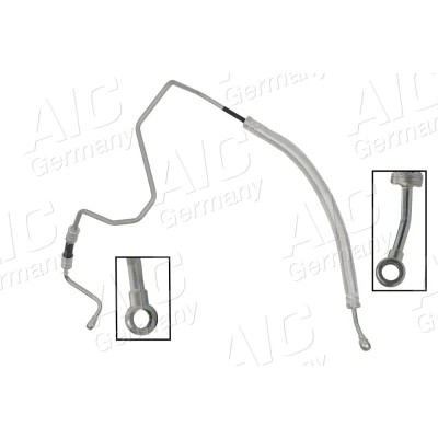 Bilde av AIC 54996 Hydraulikkslange, styring fra hydraulikkpumpe til styresnekke VOLKSWAGEN: Golf 4, Polo III Hatchback, AUDI: A3 Hatchback