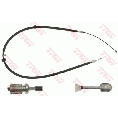 Bilde av TRW GCH486 Bremsekabel 1520, 1235 Skivebrems RENAULT: Kangoo I