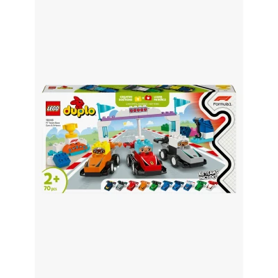 Bilde av LEGO DUPLO Town 10445 F1 Team med racerbiler og sjåfører Byggesett Plast