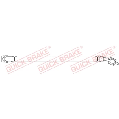 Bilde av QUICK BRAKE 58.006X Bremseslange 305 M10x1 VOLVO: V60 I, XC70 II Stasjonsvogn, V70 3, FORD: S Max Mk1, Galaxy Mk2 MPV
