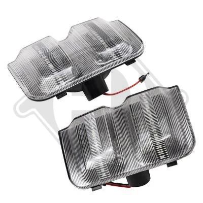 Bilde av DIEDERICHS LID10458 Blinklys Ytterspeil LED FIAT: Ducato III Flatvogn lastebil / Chassis, Van, CITROËN: Jumper II Minibuss