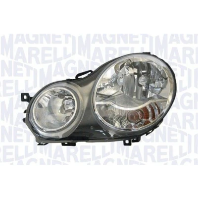 Bilde av MAGNETI MARELLI 710301190202 Frontlykter høyre H7, PY21W, H7/H1, H1 Halogen med blinklys for høyrekjøring motor høydejustering hovedlys