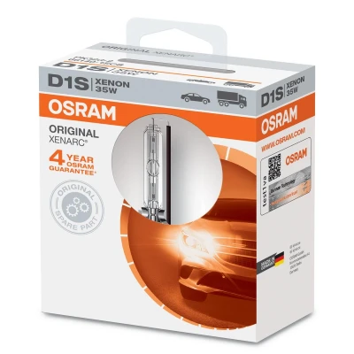 Bilde av OSRAM 66140 Lyspære, fjernlys D1S 85V 35W 4300K xenon BMW: 5 Sedan, 1 Hatchback, 3 Touring, VOLKSWAGEN: Touran I, Tiguan Passat B6 Variant