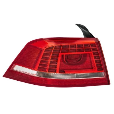 Bilde av HELLA 2SK 010 744 031 Baklykter venstre ytre del LED, PY21W, W21W 12 Rød, hvit med lyspære pæreholder