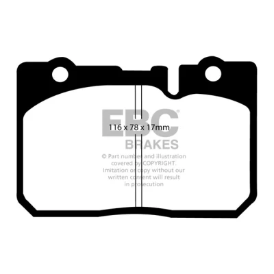 Bilde av Bremseklosser sett EBC Brakes DP21154