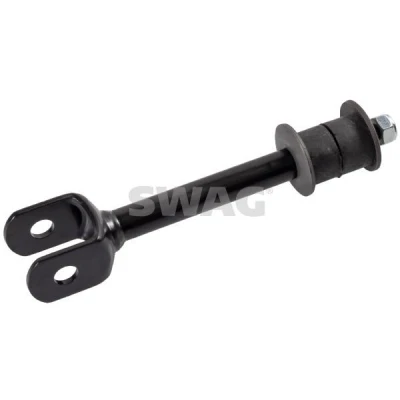 Bilde av SWAG 81 94 2939 Stabstag venstre bakaksel, høyre bakaksel 110 M8 x 1,25 med selvlåsende mutter Stål svart TOYOTA: Land Cruiser 100