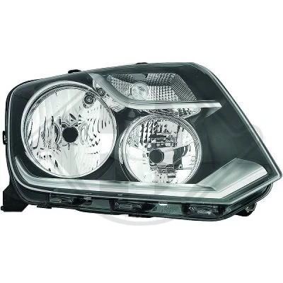 Bilde av DIEDERICHS Frontlykter venstre H15, H7 2275181 VOLKSWAGEN: Amarok Pick up