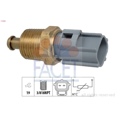 Bilde av FACET 7.3363 Oljetrykksgiver 3/818NPT Made in Italy OE Equivalent FORD: Puma, VOLVO: V50, LAND ROVER: Discovery 3