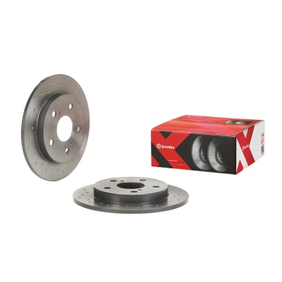 Bilde av BREMBO 08.A534.2X Bremseskiver 259 9 5 fullt ut, hullet belagt TOYOTA: Auris Hatchback, Corolla X Sedan