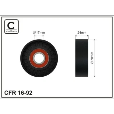Bilde av Remstrammer, kilerem, audi,seat,skoda,vw, 03G 903 315C