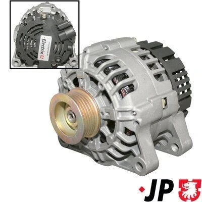 Bilde av JP GROUP 4190100900 Dynamo 14V 80A CITROËN: Berlingo II Van, C5 III Stasjonsvogn, II, PEUGEOT: 307 SW, Partner I Van