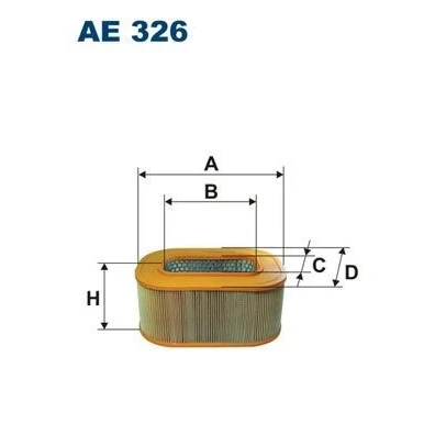 Bilde av Luftfilter, mercedes benz 124 sedan [w124], t model [s124], e klass 603 094 02 04, A 04