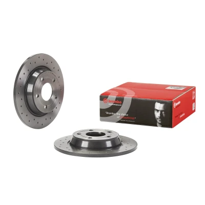 Bilde av BREMBO 08.D864.1X Bremseskiver 271 11 5 fullt ut, hullet belagt FORD: Focus Mk4 Hatchback