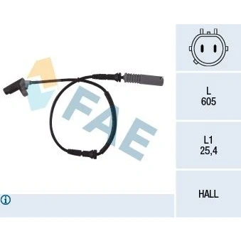 Bilde av ABS sensor FAE 78042